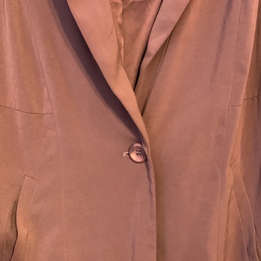Torrid Mauve Purple Longline Blazer - Picture 4 of 5